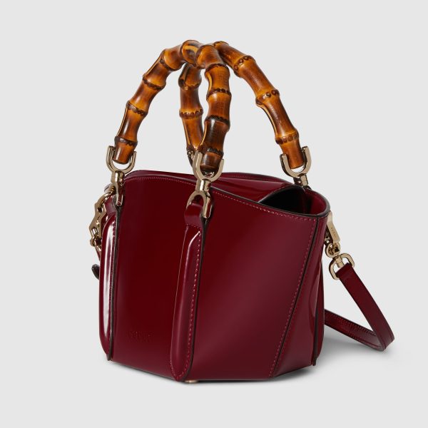 Luxury Bamboo Handle Tote Bag, Premium Quality Women Bag. - Image 7