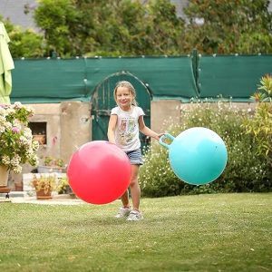 Handle Hopper Ball with Cartoon Pattern large