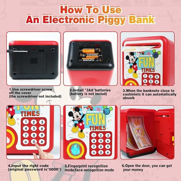 TOYS Electronic Money Bank for Kids Fun time 5011 - Image 4