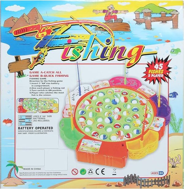 Fishing Game For Unisex, Multi Color 9259 - Image 3