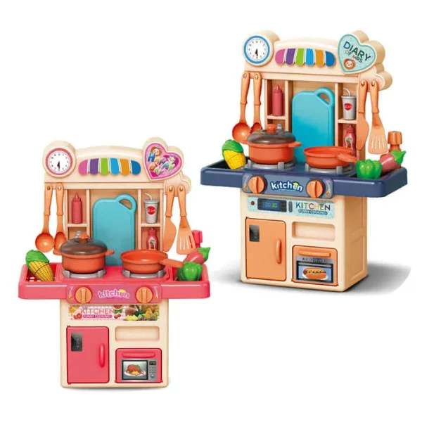 Mini Spraying 33 Pieces Kitchen Set 353-17D - Image 3