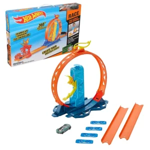 Hot Wheel Tyre Launch Ring Speedway Racetrack Set for Boys 3305