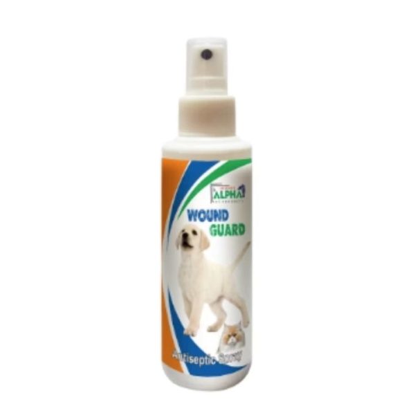 Alpha Wound Gard Antiseptic Spray for Dogs and Cats, 100 ml.