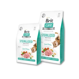 Brit Care Cat Grain-Free STERILIZED URINARY HEALTH Chicken Food