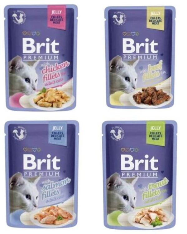 Brit Premium Cat Pouches for Sterilised Cat – 100 Gram, PTW-13039 - Image 4