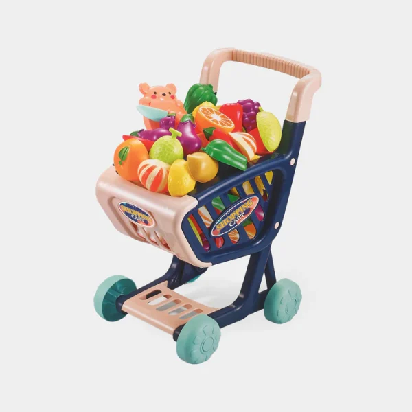 SUPERMARKET SHOPPING CART PLAY SET FOR KIDS K215