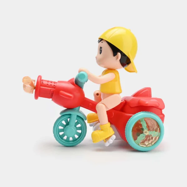 COOL TRICYCLE KID TOY WITH LED LIGHTS & MUSIC 669B - Image 4