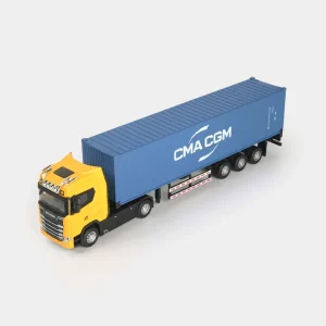 CMA CGM Container Alloy Model Truck JG2605