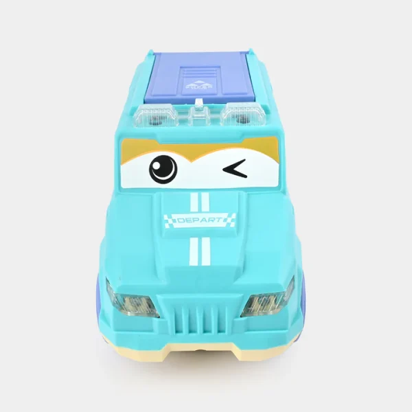 CASH THROWING MUSICAL MOVING CAR TOY FOR KIDS 655-35 - Image 2