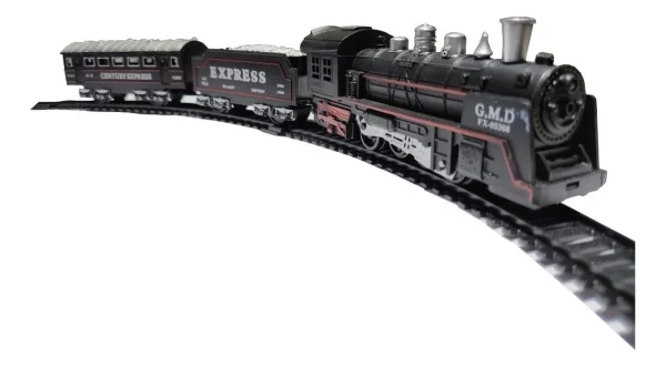Battery-Operated 13-Piece Classic Express Train Play Set 19051-1