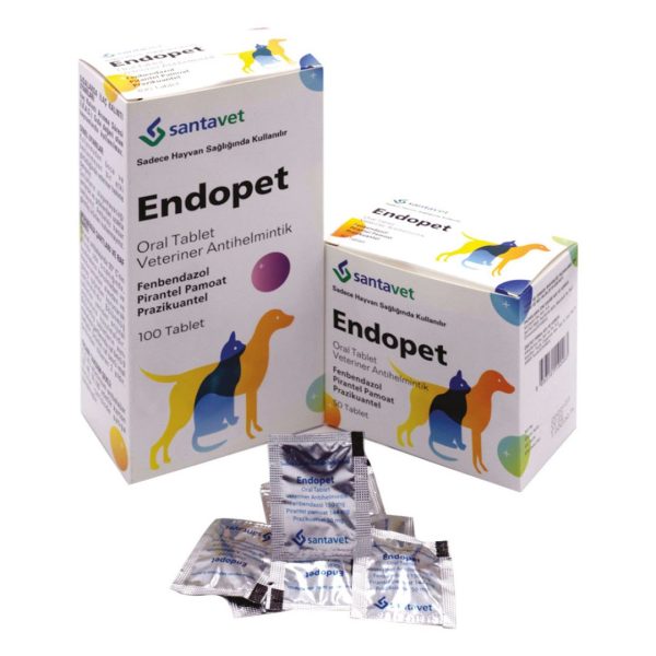Endopet Deworming Tablets for Cats and Dogs, VEP-11029