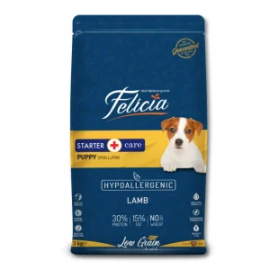 Felicia Starter Care Puppy Food Small-Mini Puppy Food Lamb 3KG, PEF-15076