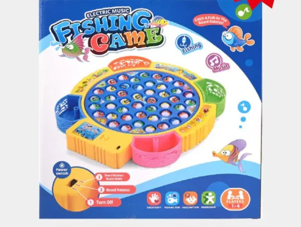 Fishing games battery toy game kids boy and girls toy fishing 20112