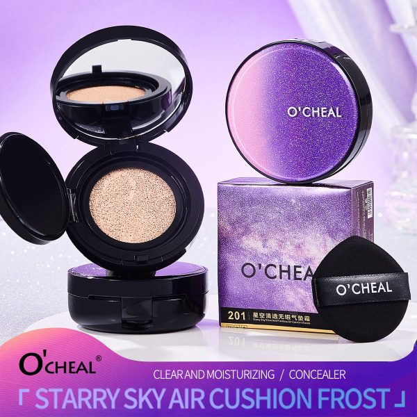 O'cheal Waterproof Foundation HD Concealer Moisturizing Clear Moisturizing Air Cushion BB Cream Foundation ( 201 Natural). - Image 8
