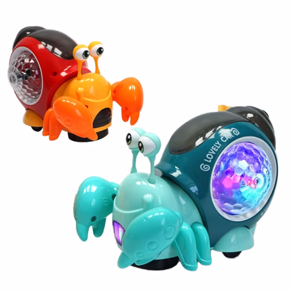 PROJECTION CRAB WITH LIGHT & MUSIC TOY FOR KIDS RS9025 - Image 4