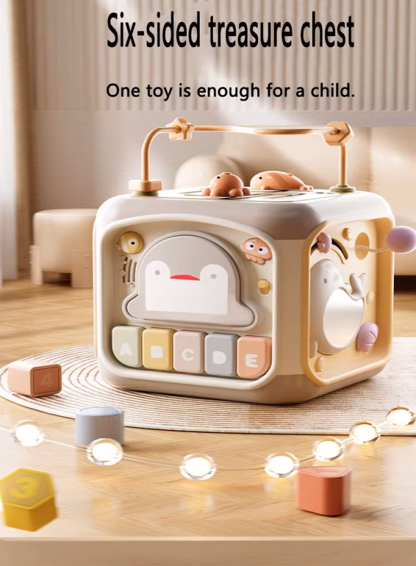 MULTI-FUNCTION SIX-SIDED HAND DRUM TOY 368-54H - Image 4