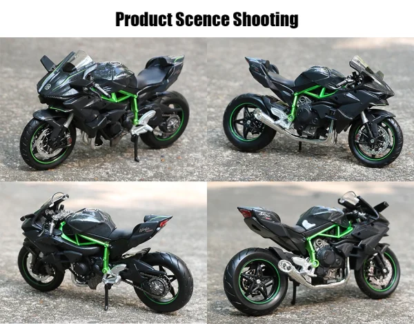 Diecast Track racing motorcycle model bike M12-1 - Image 5