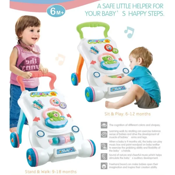 Children Musical Activity Walker 696R20 - Image 3