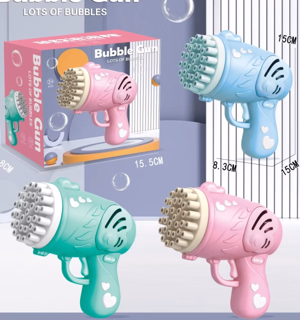 33 HOLES BUBBLE GUN TOY SR338-1A - Image 3