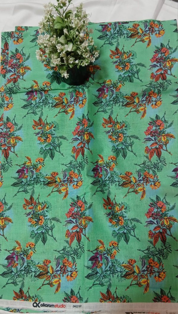 Alkaram, Nishat, Limelight Mix Allover Khaddar 2 Pc, 3.25 Meter. - Image 6