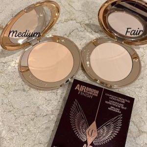 Charlotte Tilbury Airbrush Flawless Finish Powder, Available in Fair And Medium Shades.