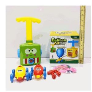 Children Fun Inertial Power Balloon Car Science Experiment Toy KB 135-1