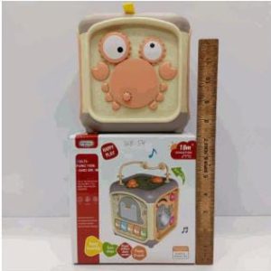 MULTI-FUNCTION SIX-SIDED HAND DRUM TOY 368-54H