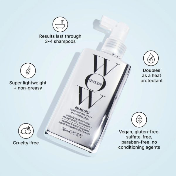 Color WOW Extra Strength Dream Coat Ultra-Moisturizing Anti-frizz Treatment, 75 ml. - Image 8