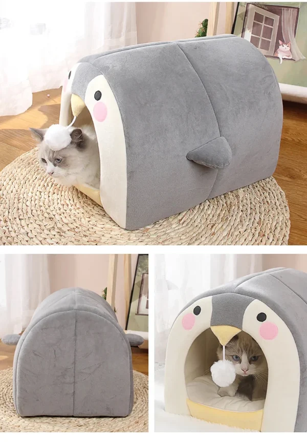 Penguin Face Igloo Pet House, BHC-06021 - Image 3