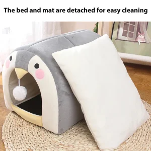 Penguin Face Igloo Pet House, BHC-06021