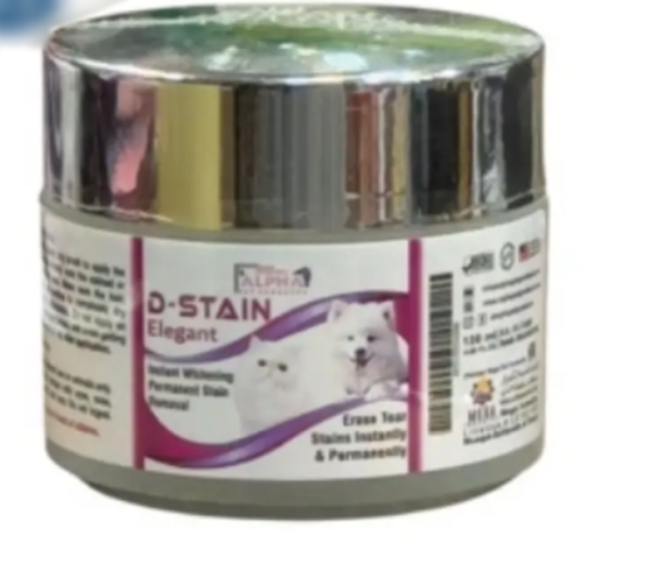 D Stain Elegant (Instant Whitening Powder) For Pet, 120 g.
