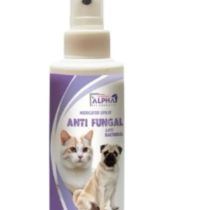Anti Bacterial And Fungal Spray For Cats And Dogs, Quick Treatment of Fungus in Pets 60 ml.