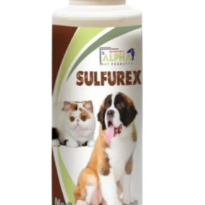 Sulfurex Lime Sulphur Medicated Shampoo for Skin Problems in Pets 120 ml.