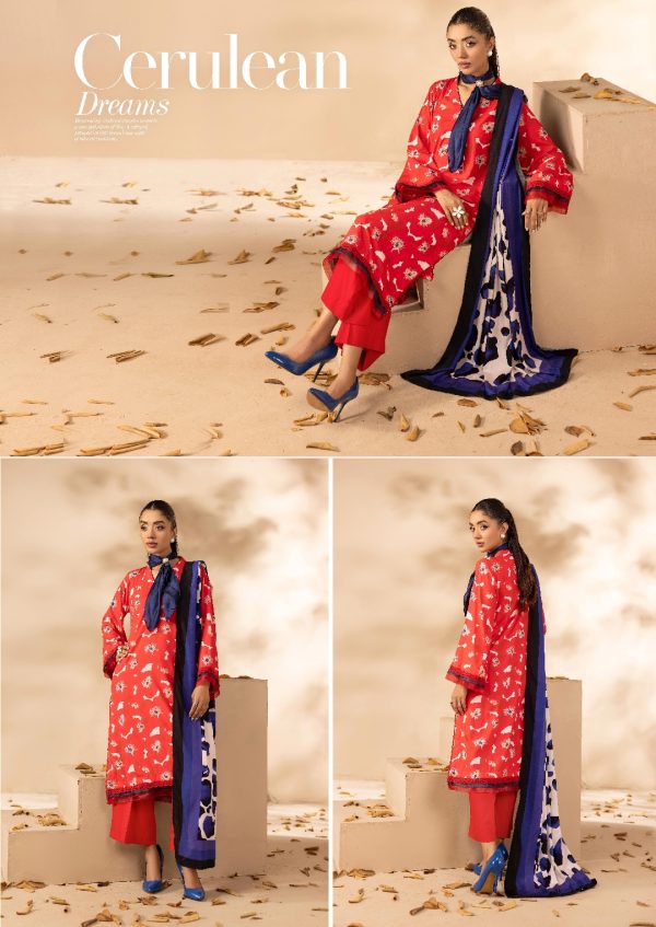 Rangreza Linen 3 pc, Premium Printed Linen Collection (Unstitched) New Collection 2025.