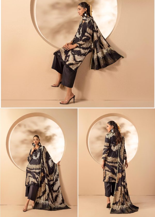 Rangreza Linen 3 pc, Premium Printed Linen Collection (Unstitched) New Collection 2025. - Image 10