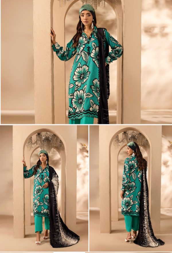 Rangreza Linen 3 pc, Premium Printed Linen Collection (Unstitched) New Collection 2025. - Image 6