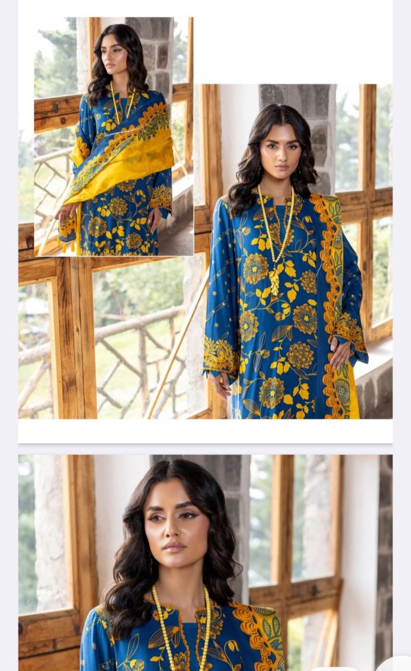 Dastaan-e-Sardi By Paltar, Linen 3 pc, Premium Printed Linen Collection (Unstitched) New Collection 2025. - Image 14