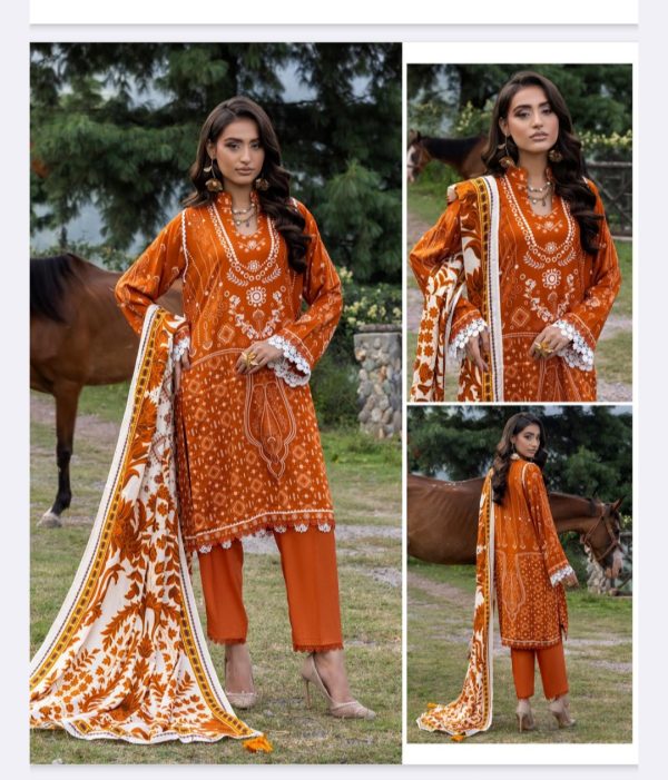 Dastaan-e-Sardi By Paltar, Linen 3 pc, Premium Printed Linen Collection (Unstitched) New Collection 2025. - Image 12