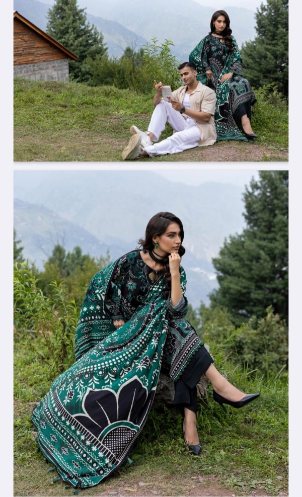 Dastaan-e-Sardi By Paltar, Linen 3 pc, Premium Printed Linen Collection (Unstitched) New Collection 2025. - Image 3