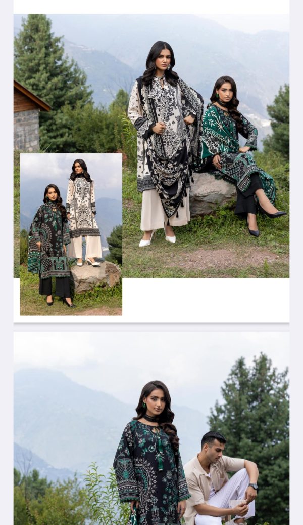 Dastaan-e-Sardi By Paltar, Linen 3 pc, Premium Printed Linen Collection (Unstitched) New Collection 2025. - Image 2
