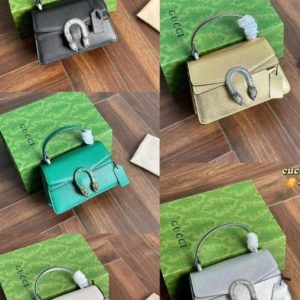 Gucci Top Handle Handbag, Women Stylish handbags Available in 5 elegant Colors