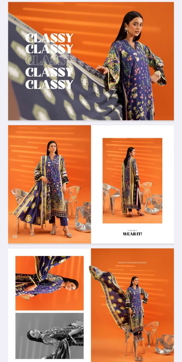 Bana Dora Viscose By Afroz Gulgee (Unstitched) 3 Piece, Vol 01, New Collection 2025. - Image 10