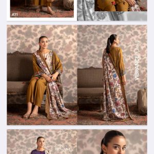 Bana Dora Viscose By Nore Gulgee (Unstitched) 3 Piece, Vol 01, New Collection 2025.