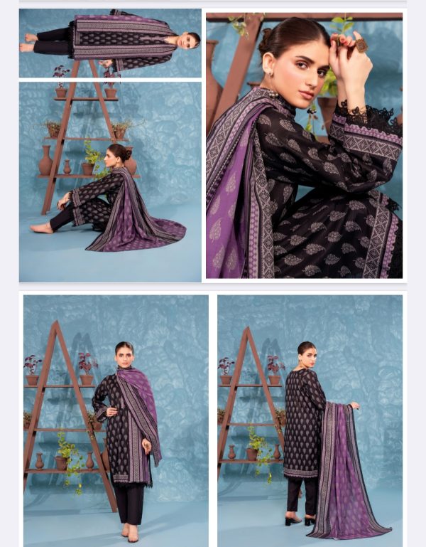 Zesh Khaddar, Khaddar Collection (Unstitched) 3 Piece, Vol 01, New Collection 2025.