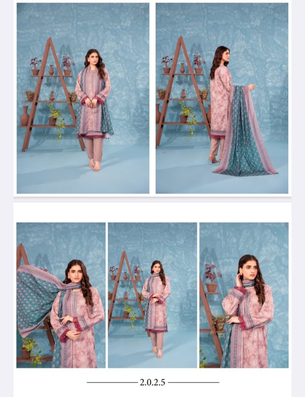 Zesh Khaddar, Khaddar Collection (Unstitched) 3 Piece, Vol 01, New Collection 2025. - Image 11