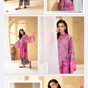 Sanaz By Binaaz Allover (Unstitched) 2 Piece, Winter Collection, New Collection 2025.