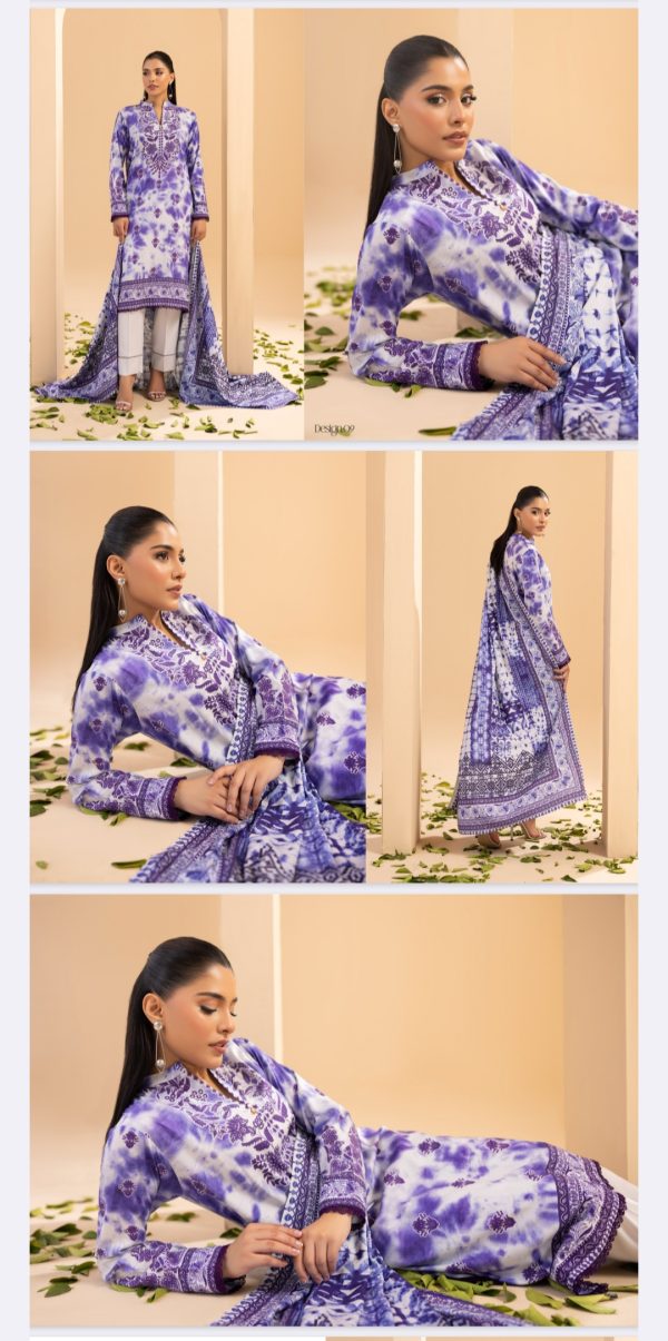 Fatima Maryam By Motifz Linen, (Unstitched) 3 Piece, Winter Collection, New Collection 2025.