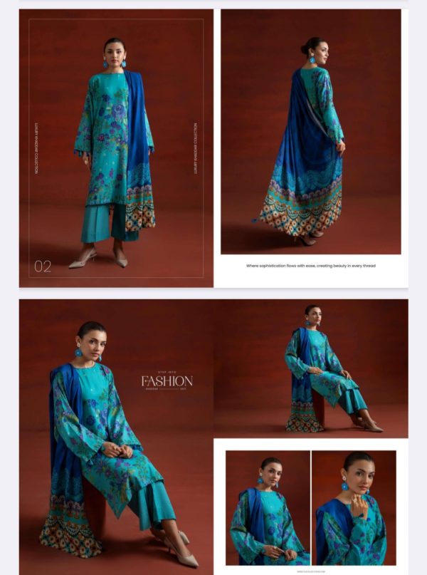 Popinn By Gulljee Khaddar (Unstitched) 3 Piece, Winter Collection, New Collection 2025.