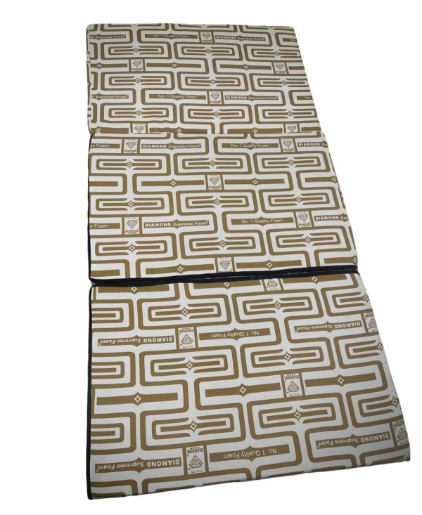 Diamond Foam, Supreme Folding 2 in 1 Mattress, Size Single Folding 72 36 2 Inches. - Image 4
