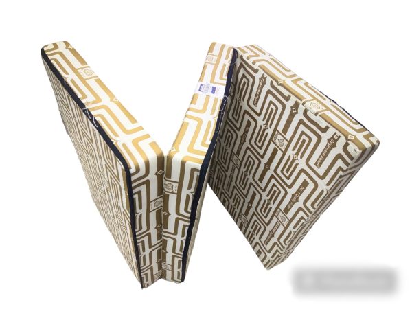 Diamond Foam, Supreme Folding 2 in 1 Mattress, Size Single Folding 72 36 2 Inches. - Image 2